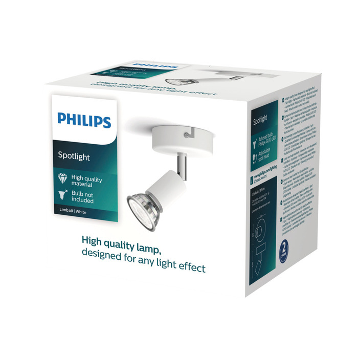 Spotlight Limbali Vit Philips